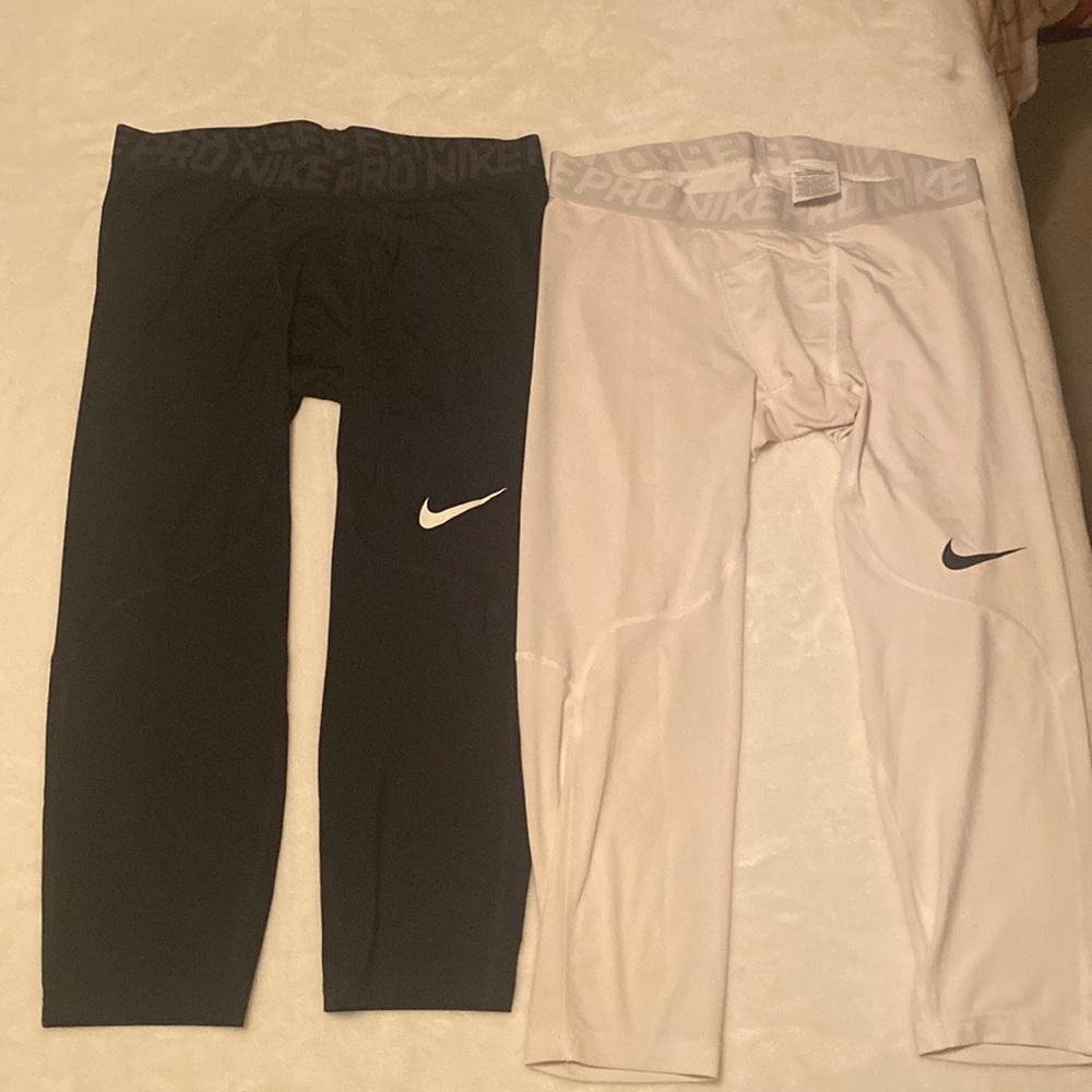 Mens Nike Pro 3/4 Length DriFit Compression Pants